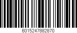 Código de barras (EAN, GTIN, SKU, ISBN): '6015247882870'
