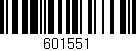 Código de barras (EAN, GTIN, SKU, ISBN): '601551'