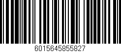 Código de barras (EAN, GTIN, SKU, ISBN): '6015645855827'