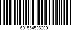 Código de barras (EAN, GTIN, SKU, ISBN): '6015645862801'