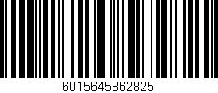 Código de barras (EAN, GTIN, SKU, ISBN): '6015645862825'