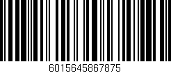 Código de barras (EAN, GTIN, SKU, ISBN): '6015645867875'