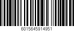 Código de barras (EAN, GTIN, SKU, ISBN): '6015645914951'