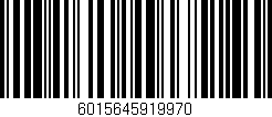 Código de barras (EAN, GTIN, SKU, ISBN): '6015645919970'