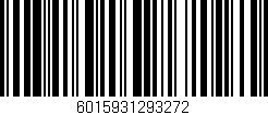 Código de barras (EAN, GTIN, SKU, ISBN): '6015931293272'