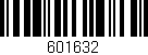 Código de barras (EAN, GTIN, SKU, ISBN): '601632'