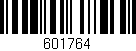 Código de barras (EAN, GTIN, SKU, ISBN): '601764'
