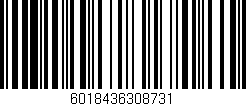Código de barras (EAN, GTIN, SKU, ISBN): '6018436308731'
