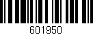 Código de barras (EAN, GTIN, SKU, ISBN): '601950'