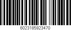 Código de barras (EAN, GTIN, SKU, ISBN): '6023185923470'