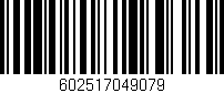 Código de barras (EAN, GTIN, SKU, ISBN): '602517049079'