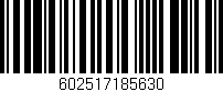 Código de barras (EAN, GTIN, SKU, ISBN): '602517185630'