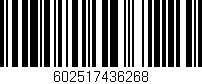 Código de barras (EAN, GTIN, SKU, ISBN): '602517436268'
