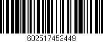 Código de barras (EAN, GTIN, SKU, ISBN): '602517453449'