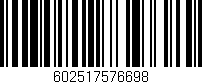 Código de barras (EAN, GTIN, SKU, ISBN): '602517576698'
