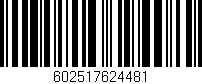 Código de barras (EAN, GTIN, SKU, ISBN): '602517624481'