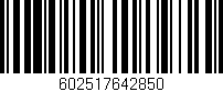 Código de barras (EAN, GTIN, SKU, ISBN): '602517642850'