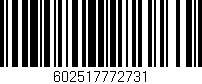 Código de barras (EAN, GTIN, SKU, ISBN): '602517772731'