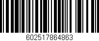 Código de barras (EAN, GTIN, SKU, ISBN): '602517864863'