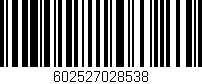 Código de barras (EAN, GTIN, SKU, ISBN): '602527028538'