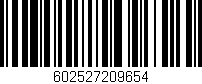 Código de barras (EAN, GTIN, SKU, ISBN): '602527209654'