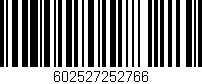 Código de barras (EAN, GTIN, SKU, ISBN): '602527252766'