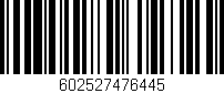 Código de barras (EAN, GTIN, SKU, ISBN): '602527476445'