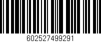 Código de barras (EAN, GTIN, SKU, ISBN): '602527499291'