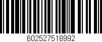 Código de barras (EAN, GTIN, SKU, ISBN): '602527518992'