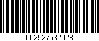 Código de barras (EAN, GTIN, SKU, ISBN): '602527532028'