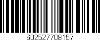 Código de barras (EAN, GTIN, SKU, ISBN): '602527708157'