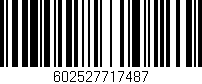 Código de barras (EAN, GTIN, SKU, ISBN): '602527717487'