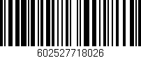 Código de barras (EAN, GTIN, SKU, ISBN): '602527718026'