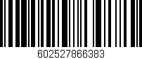 Código de barras (EAN, GTIN, SKU, ISBN): '602527866383'