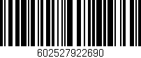 Código de barras (EAN, GTIN, SKU, ISBN): '602527922690'