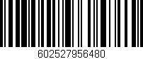 Código de barras (EAN, GTIN, SKU, ISBN): '602527956480'