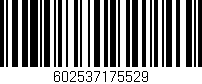 Código de barras (EAN, GTIN, SKU, ISBN): '602537175529'