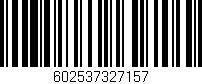 Código de barras (EAN, GTIN, SKU, ISBN): '602537327157'