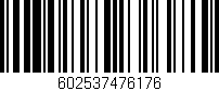 Código de barras (EAN, GTIN, SKU, ISBN): '602537476176'