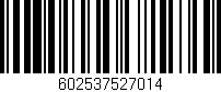 Código de barras (EAN, GTIN, SKU, ISBN): '602537527014'
