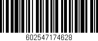 Código de barras (EAN, GTIN, SKU, ISBN): '602547174628'