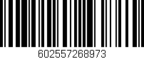 Código de barras (EAN, GTIN, SKU, ISBN): '602557268973'