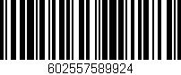 Código de barras (EAN, GTIN, SKU, ISBN): '602557589924'