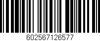 Código de barras (EAN, GTIN, SKU, ISBN): '602567126577'