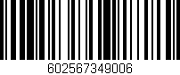 Código de barras (EAN, GTIN, SKU, ISBN): '602567349006'