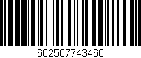 Código de barras (EAN, GTIN, SKU, ISBN): '602567743460'