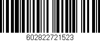 Código de barras (EAN, GTIN, SKU, ISBN): '602822721523'