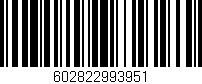 Código de barras (EAN, GTIN, SKU, ISBN): '602822993951'