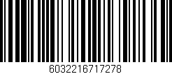 Código de barras (EAN, GTIN, SKU, ISBN): '6032216717278'