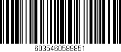Código de barras (EAN, GTIN, SKU, ISBN): '6035460589851'